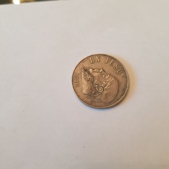 Un Peso 1976 Mexican Coin - Picture 8 of 9